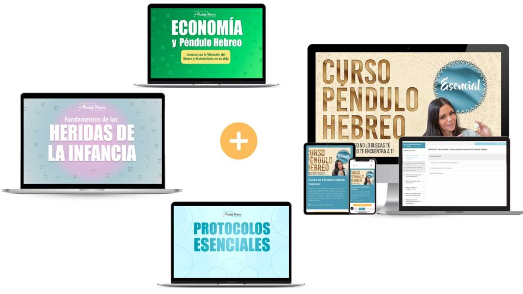 curso pendulo hebreo + 3 bonus