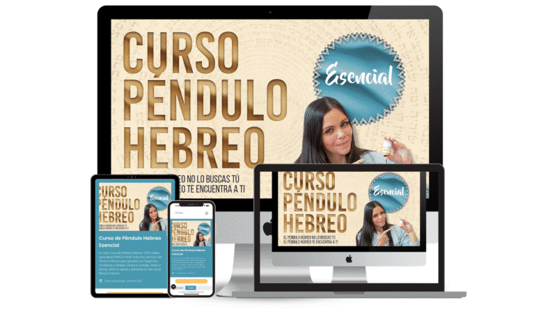 curso pendulo hebreo + 3 bonus, curso esencial